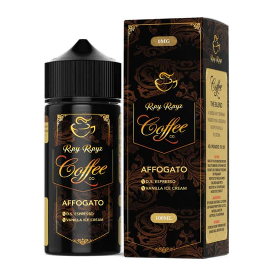 Ray Rayz Coffee Co | Affogato | 100ml bottle and box