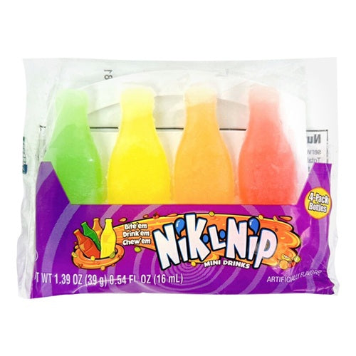 Nik-L-Nip Wax Bottles 4 Pack