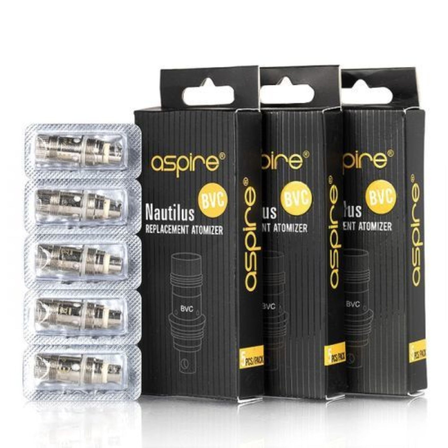Aspire Nautilus Replacement Coils | 5 Pack 3 packets of coils