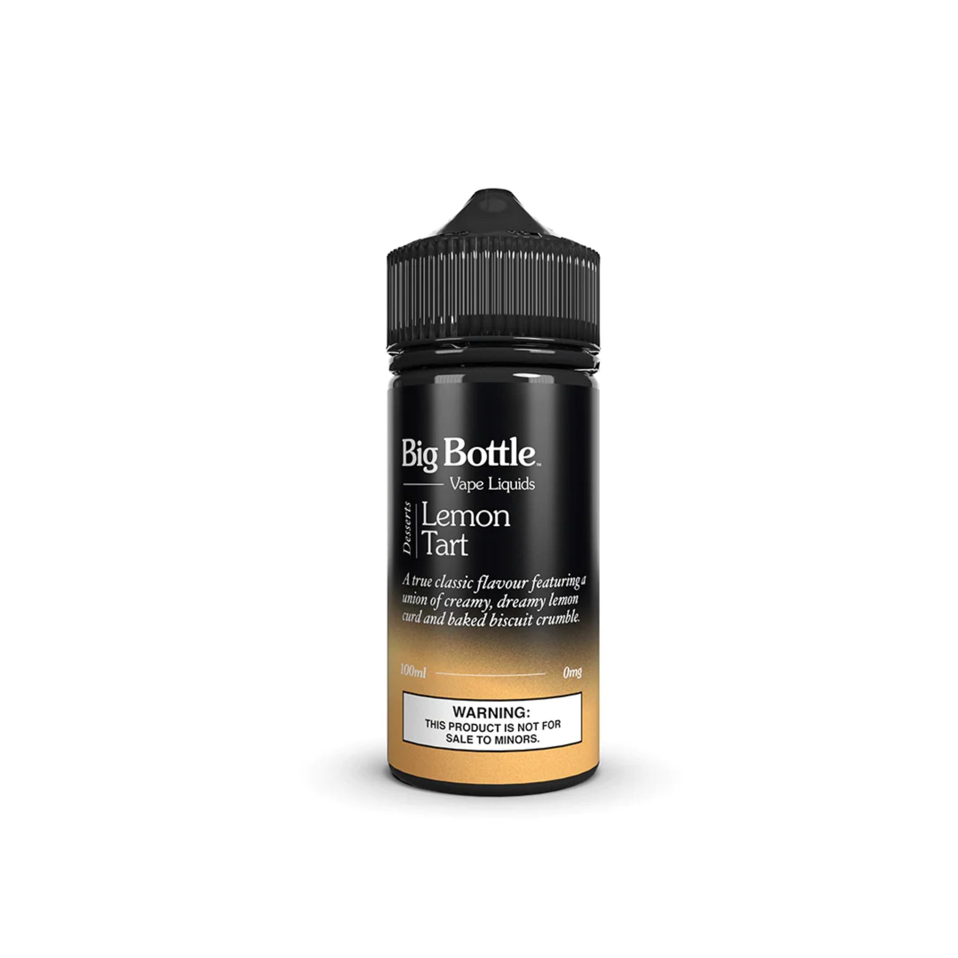 Big Bottle Vape Liquids | Lemon Tart | 100ml bottle