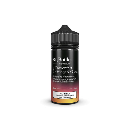 Big Bottle Vape Liquids | Passionfruit Orange Guava | 100ml bottle