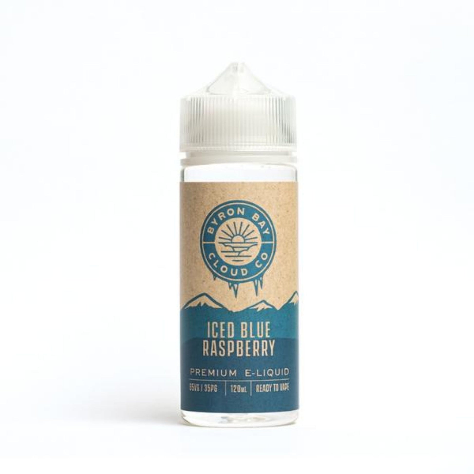 Byron Bay Cloud Co | Iced Blue Raspberry | 120ml bottle