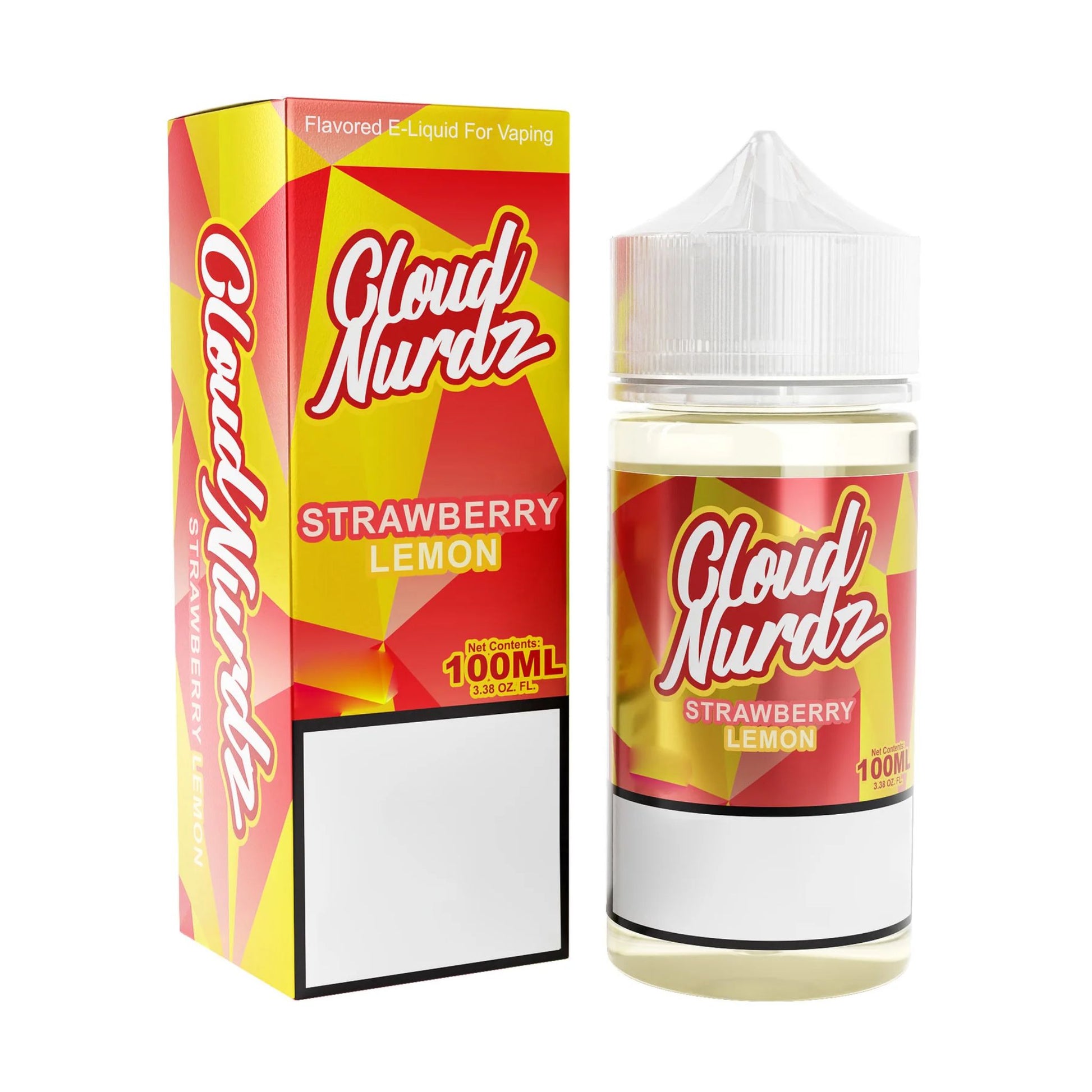 Cloud Nurdz | Strawberry Lemon | 100ml bottle and box