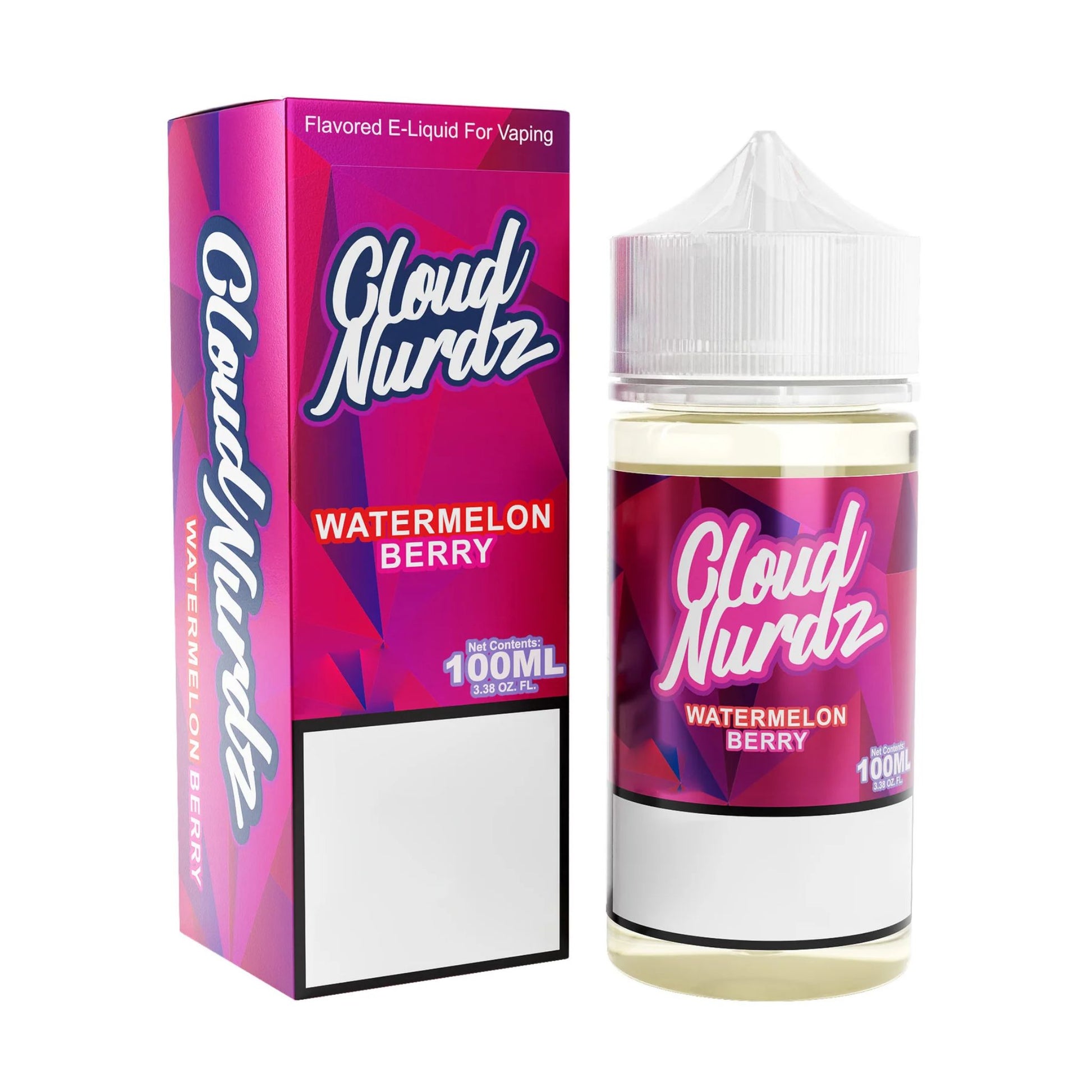 Cloud Nurdz | Watermelon Berry | 100ml bottle and box