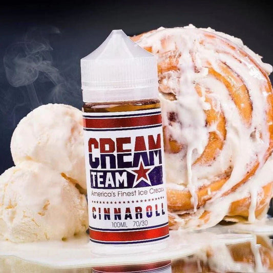 Cream Team | Cinnaroll | 100ml bottle with cinnabun and vanilla ice cream