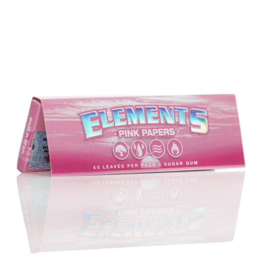 Elements 1 1/4 Pink Papers