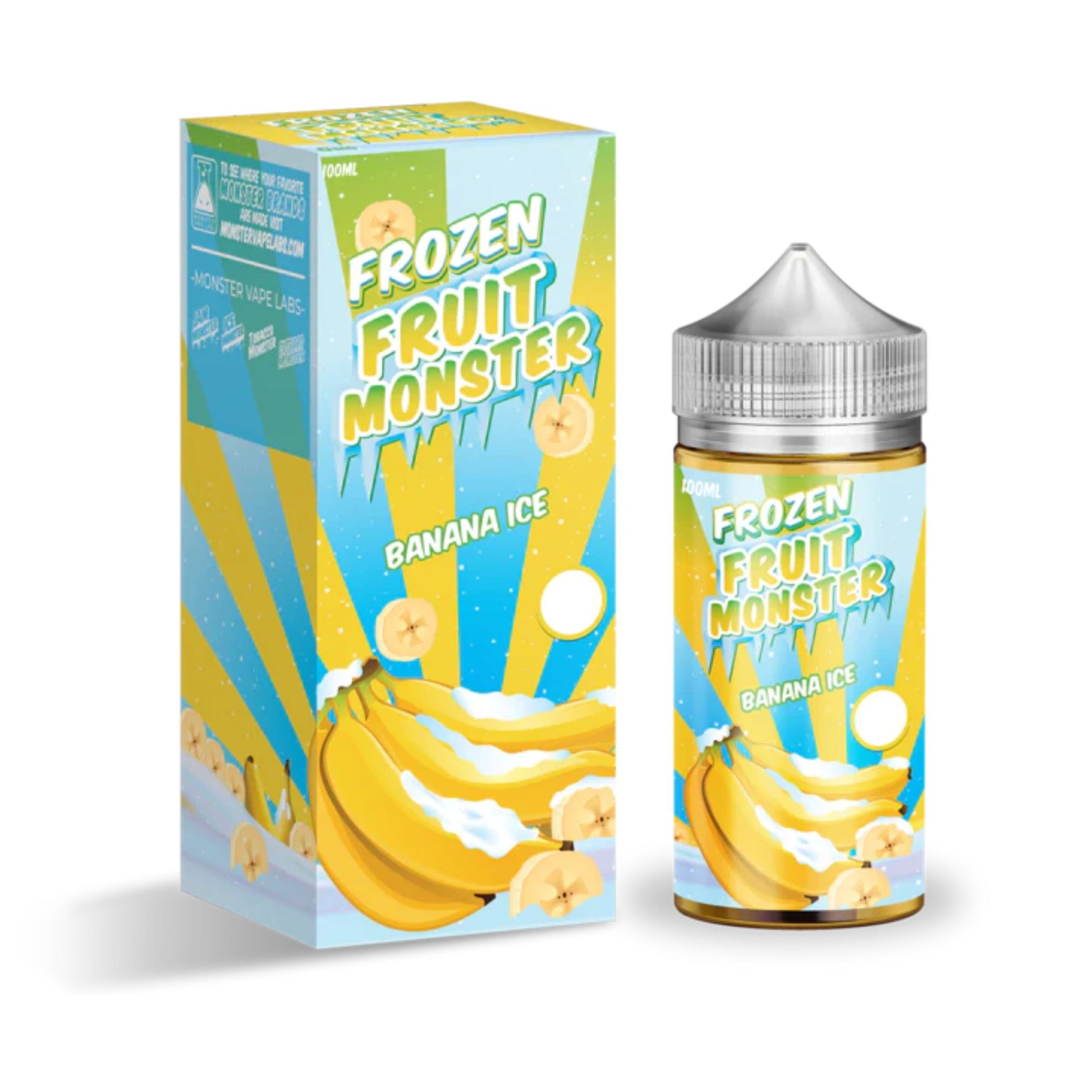 Frozen Fruit Monster | Banana Ice 100ml bottle and box