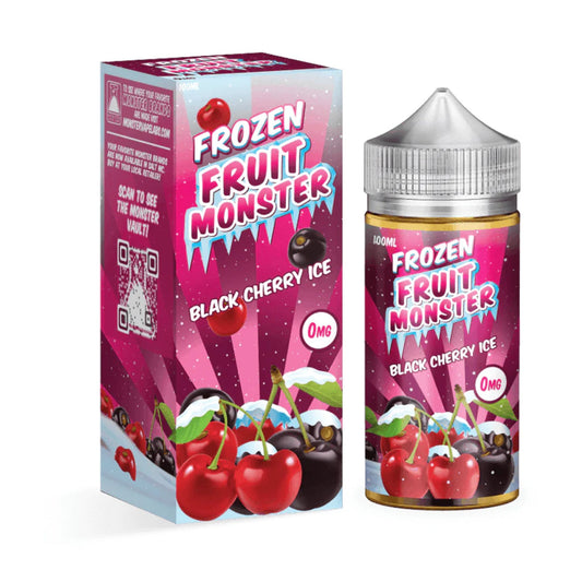 Frozen Fruit Monster | Black Cherry Ice 100ml bottle and box