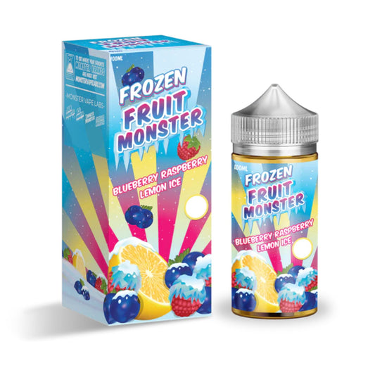 Frozen Fruit Monster | Blueberry Raspberry Lemon Ice 100ml bottle and box