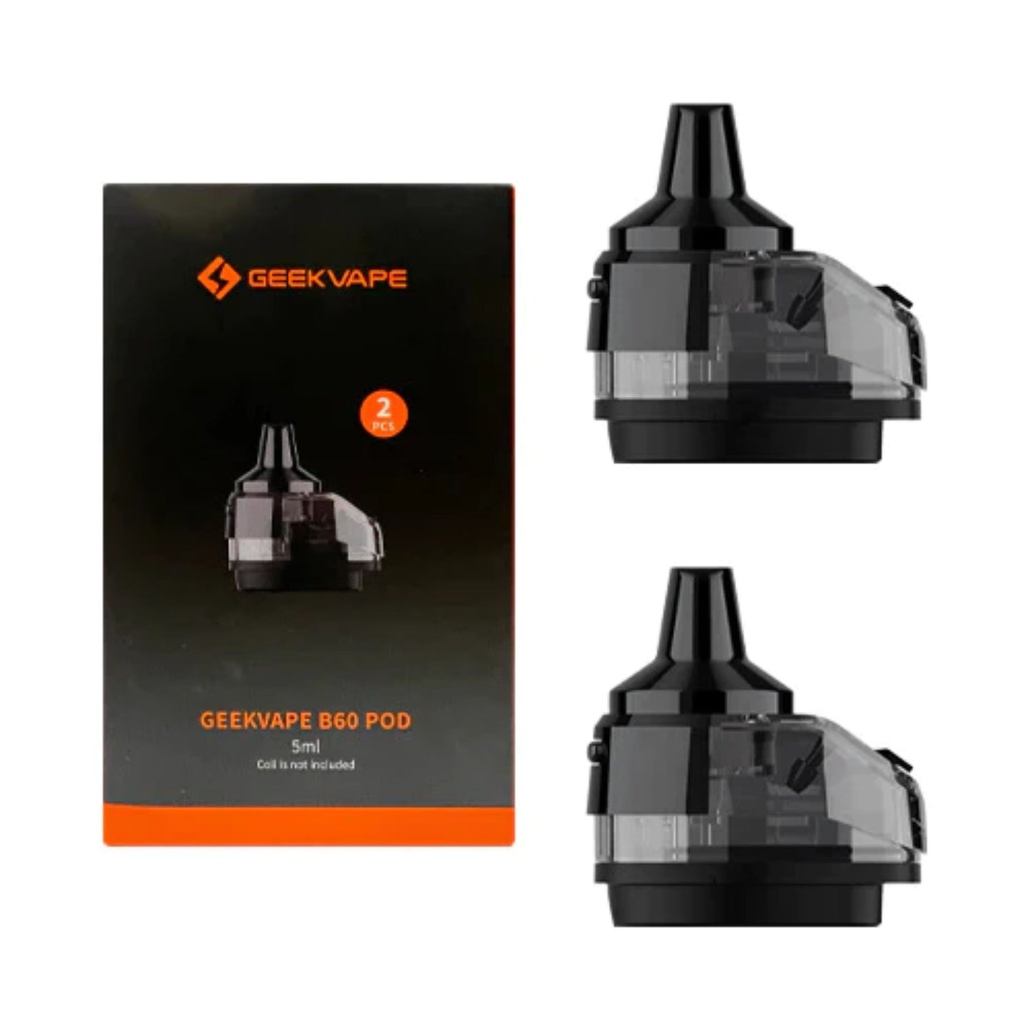 Geekvape Boost 2 B60 Replacement Pods | 2 Pack packet with 2 empty pods