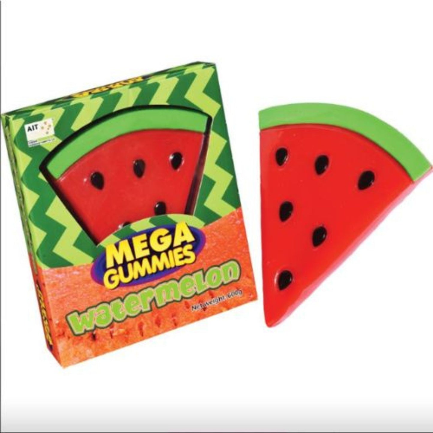Giant Gummy Watermelon Slice - 600g
