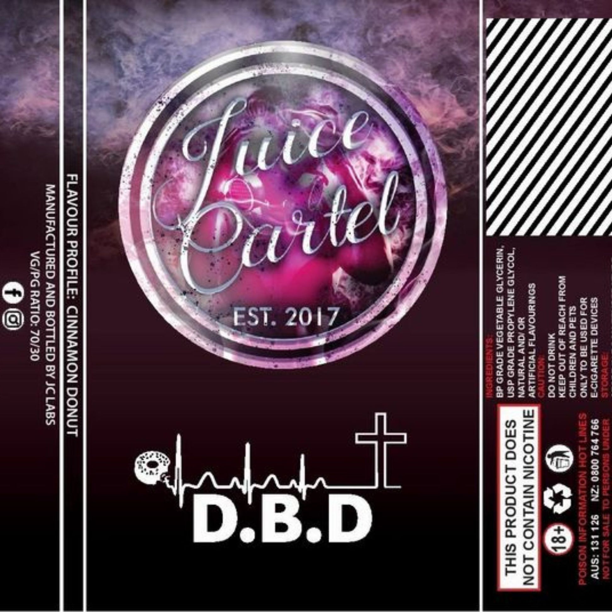 Juice Cartel | D.B.D | 120ml | 500ml | 1000ml