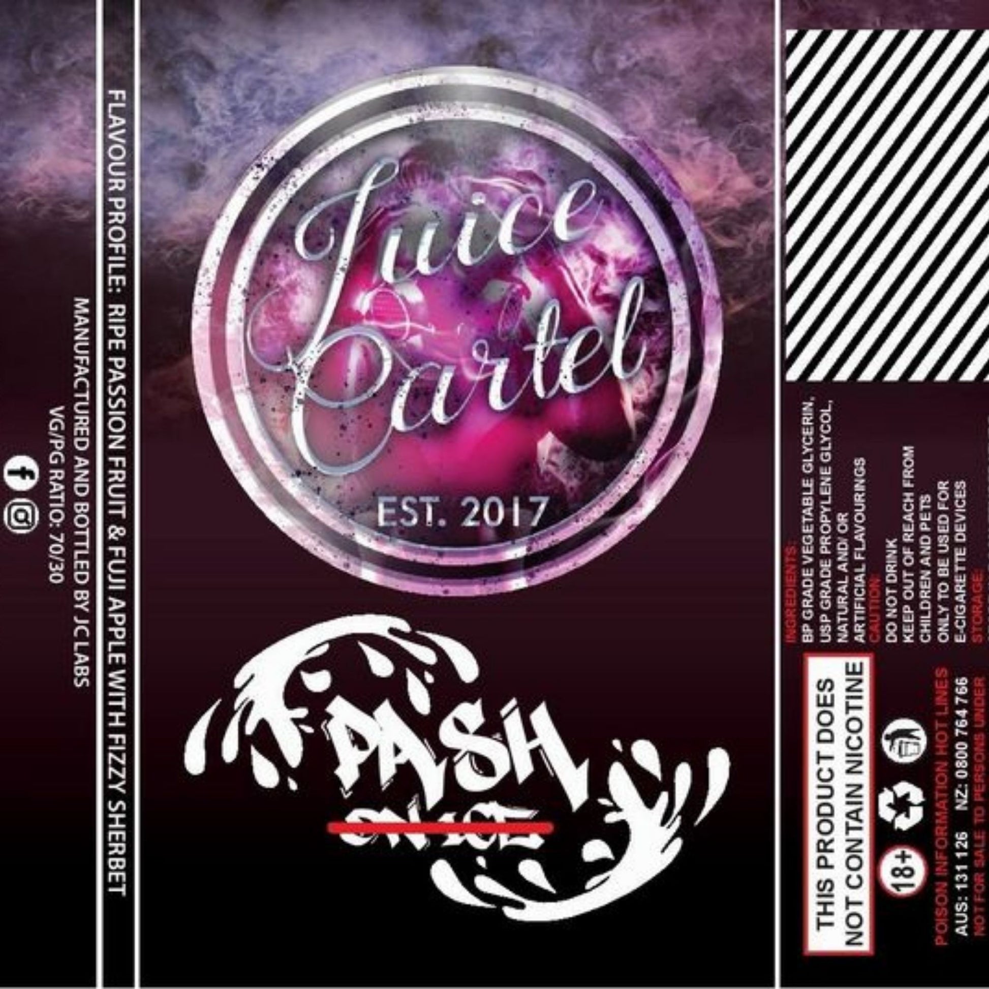 Juice Cartel | Pash | 120ml | 500ml | 1000ml