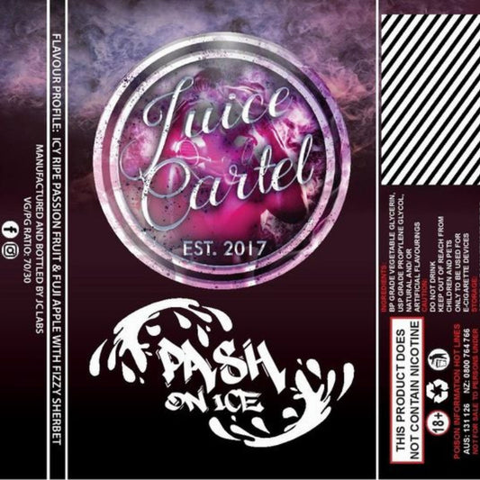 Juice Cartel | Pash on Ice | 120ml | 500ml | 1000ml