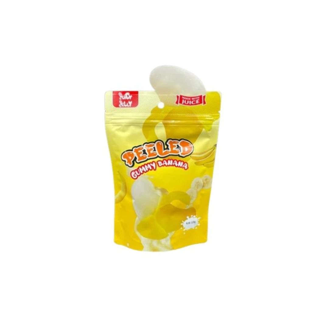 Juicy Jelly Peeled Gummy Banana Hangsell 120g