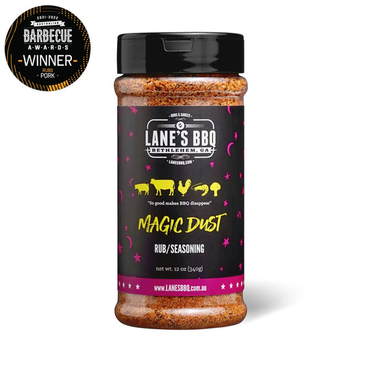 Lane's BBQ | Magic Dust | 340gm bottle