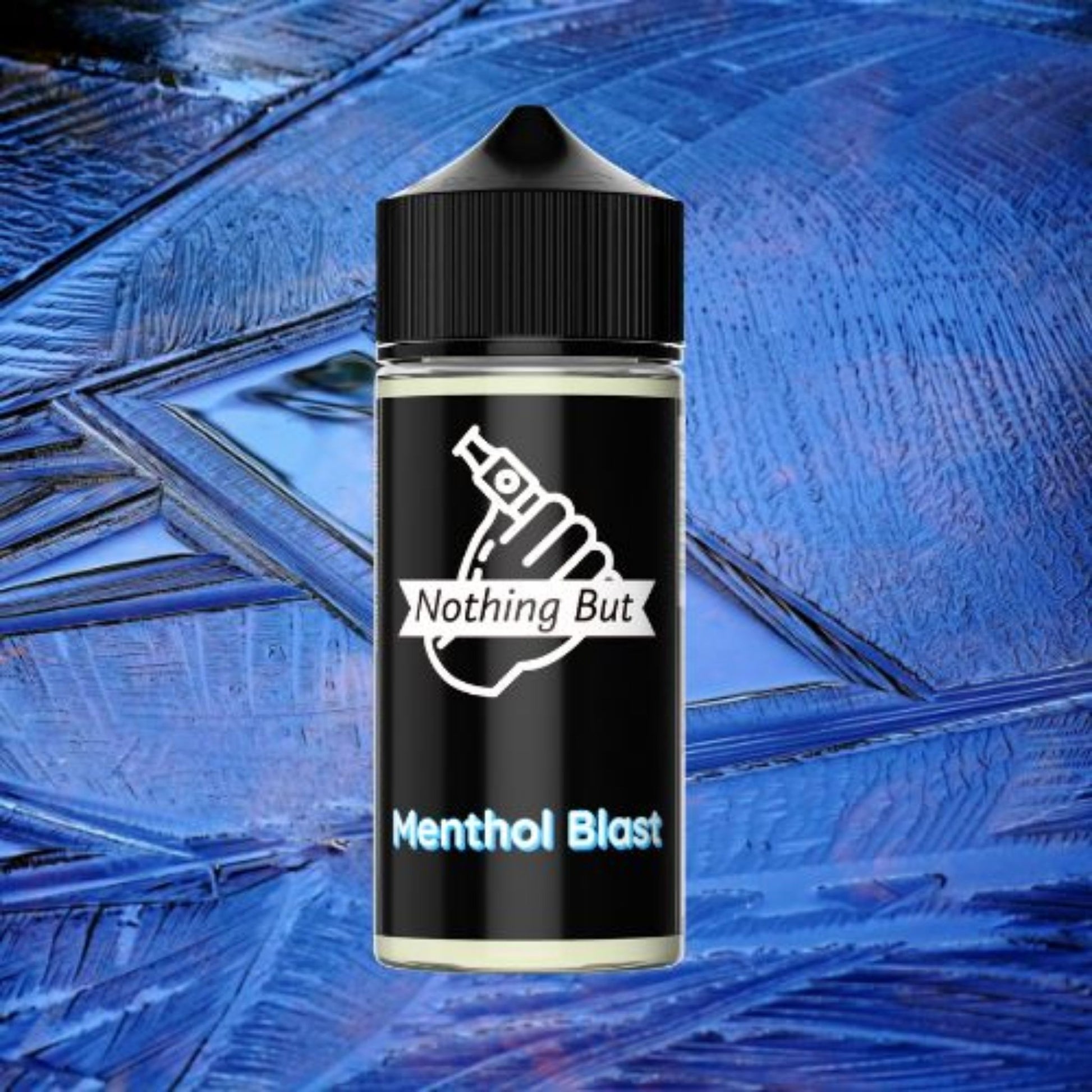Nothing But | Menthol Blast | 120ml bottle with icy background