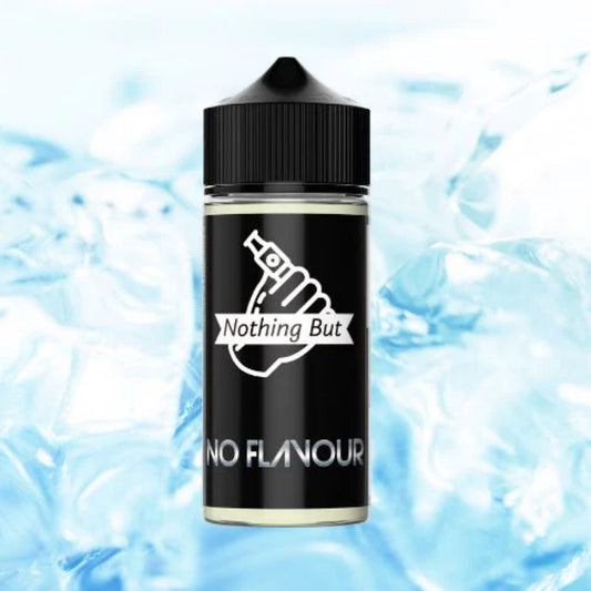 Nothing But | No Flavour | 120ml bottle with light blue background