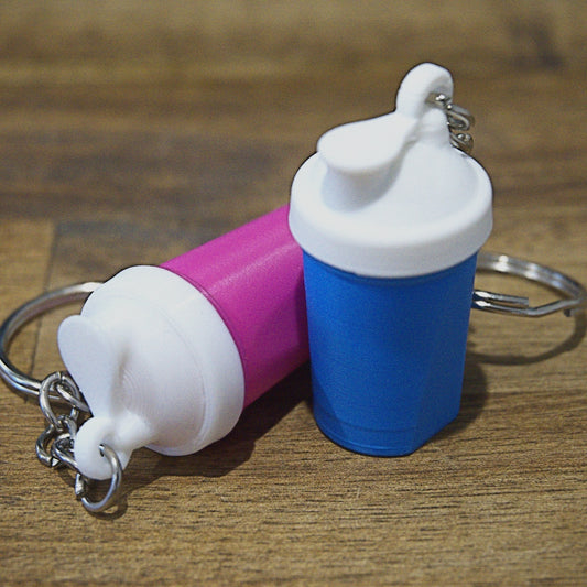 Protein Shaker Keyring