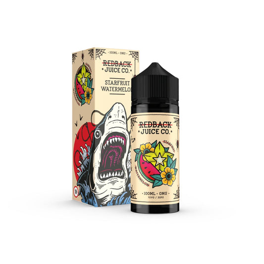 Redback Juice Co | Starfruit Watermelon | 100ml bottle and box