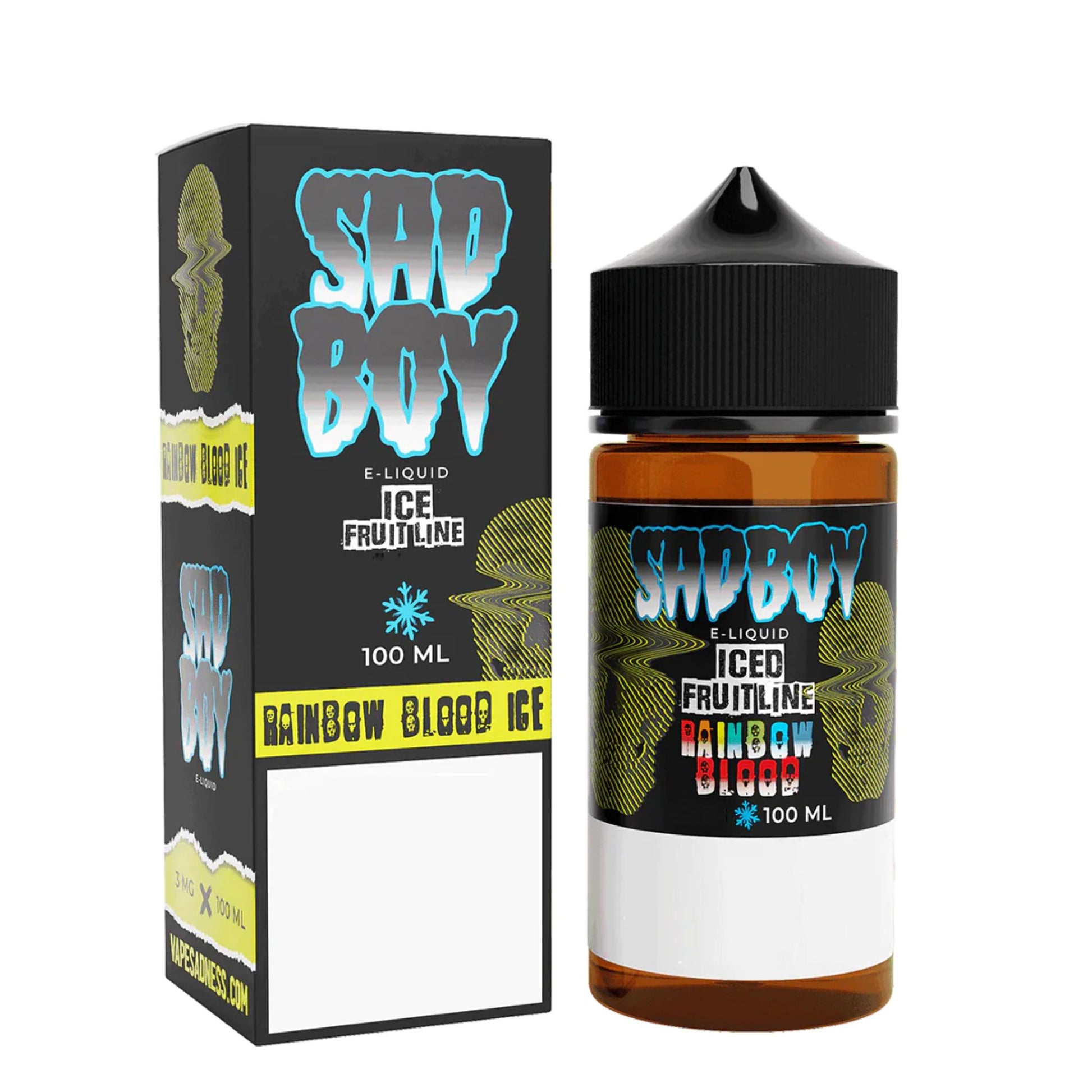 Sadboy | Rainbow Blood Ice | 100ml bottle and box