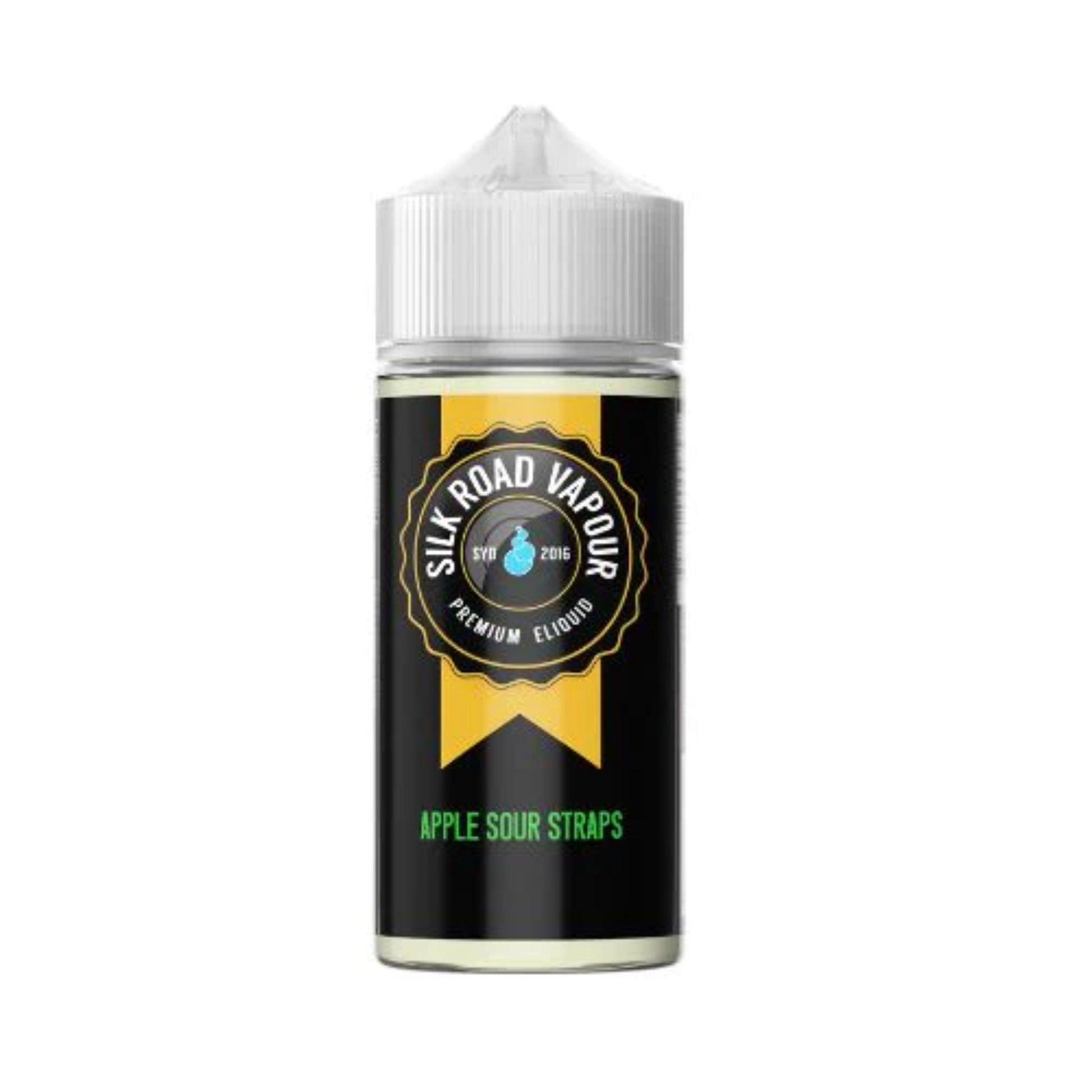 Silk Road Vapour | Apple Sour Straps | 120ml bottle