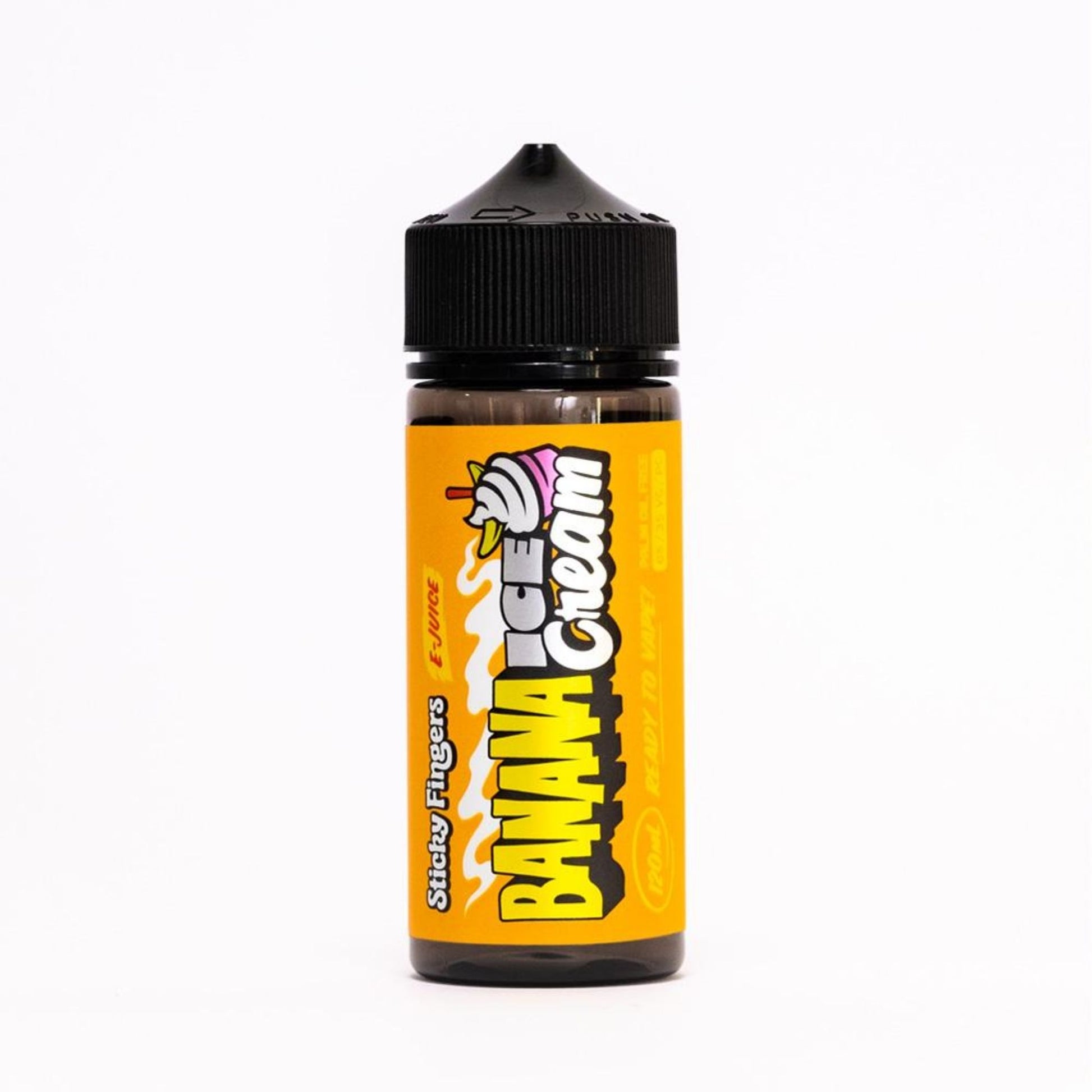 Sticky Fingers | Banana Ice Cream | 120ml bottle