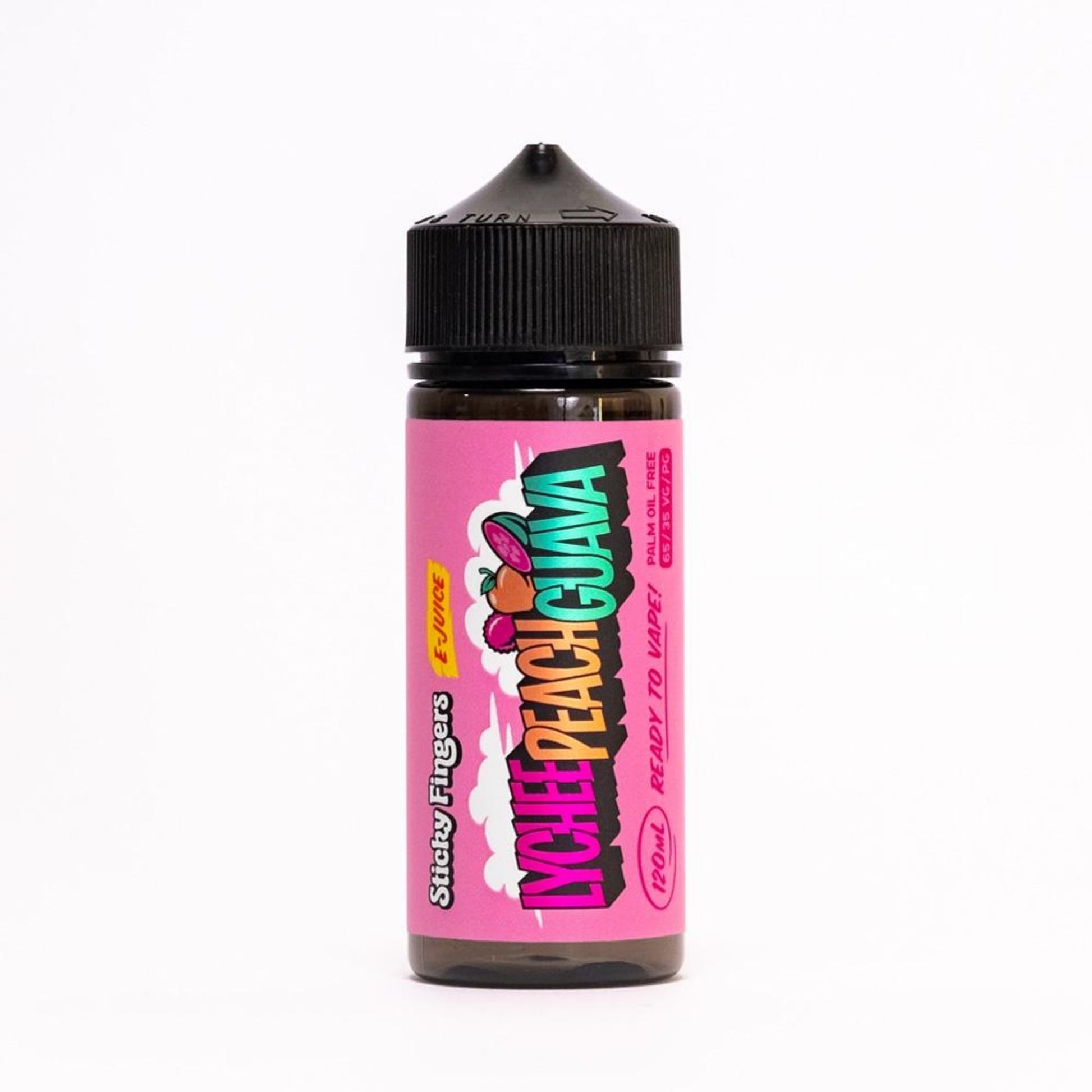 Sticky Fingers | Lychee Peach Guava | 120ml bottle