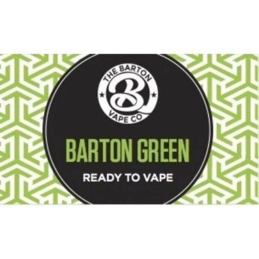 The Barton Vape Co | Barton Green | 120ml label