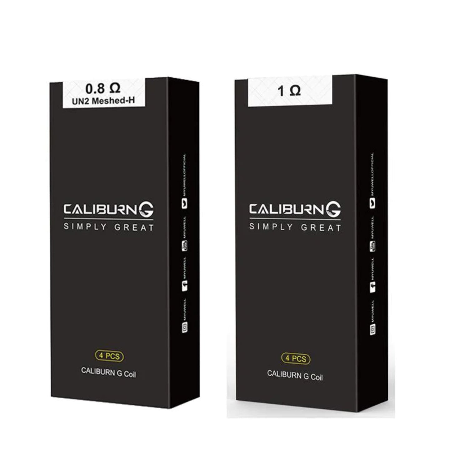 Uwell Caliburn G and G2 Replacement Coils | 4 Pack
