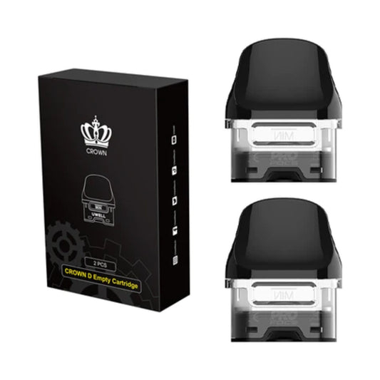 Uwell Crown D Empty Replacement Pods | 2 Pack