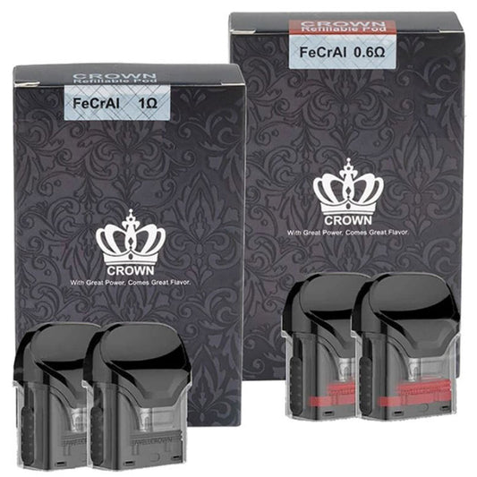 Uwell Crown Replacement Pods | 2 Pack with 2 packets and 4 pods