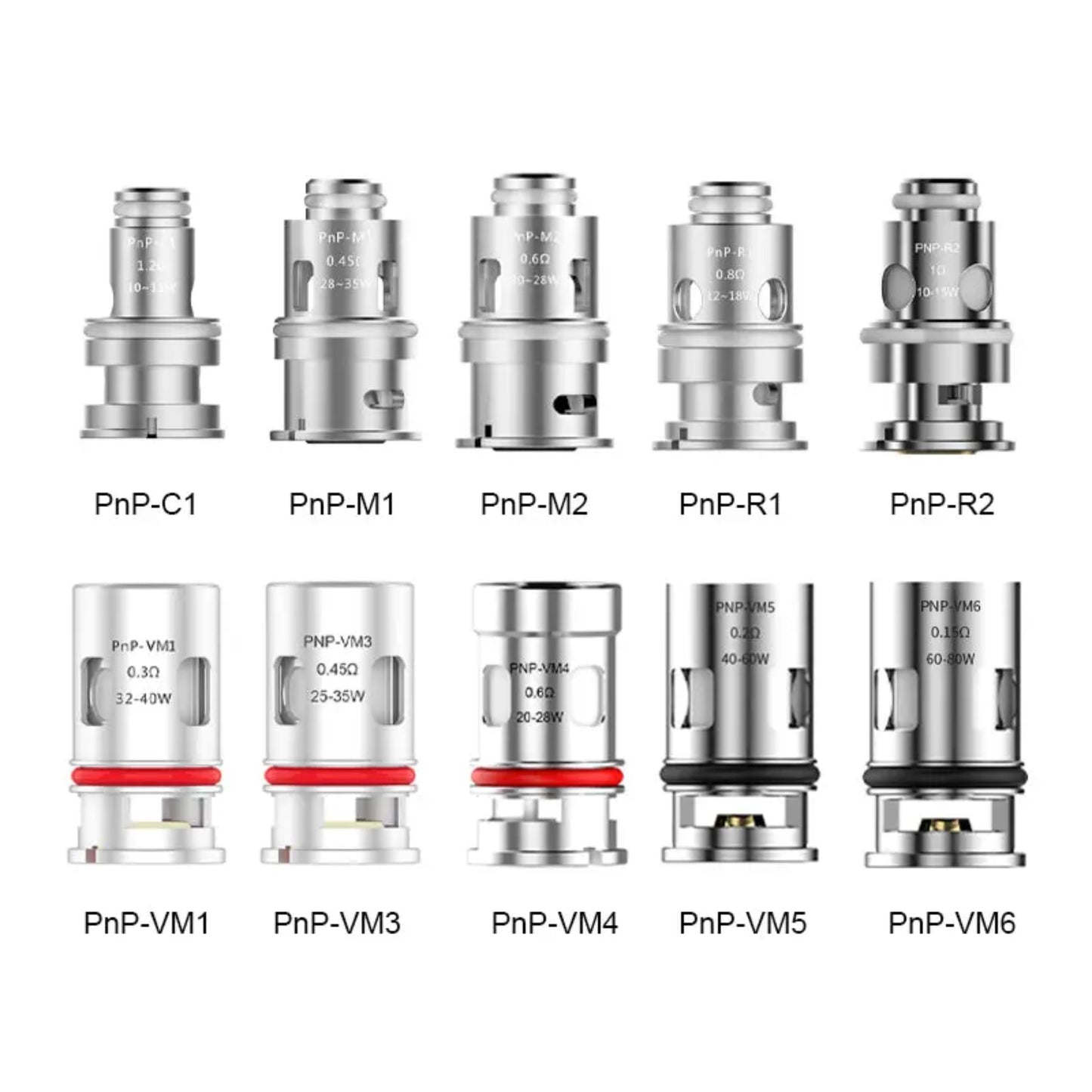 Voopoo PnP Replacement Coils | 5 Pack
